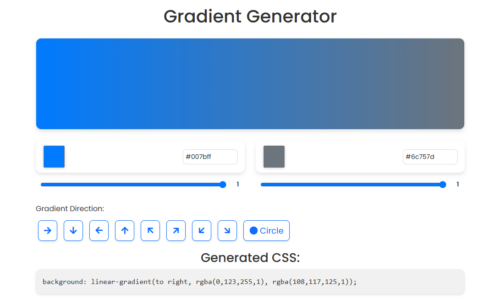 Gradient Generator