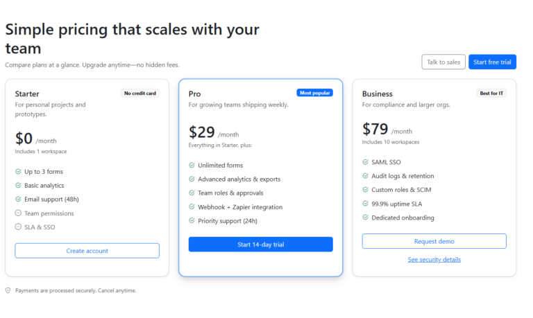 Bootstrap 5 Pricing Cards with Feature List, Badges, and CTA Buttons